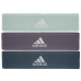 Купить Резинка для фитнеса  Adidas Resistance Band Set (L, M, H) зеленый, фиолетовый, темно-синий Уни 70х7,6х0,5 в Киеве - фото №1